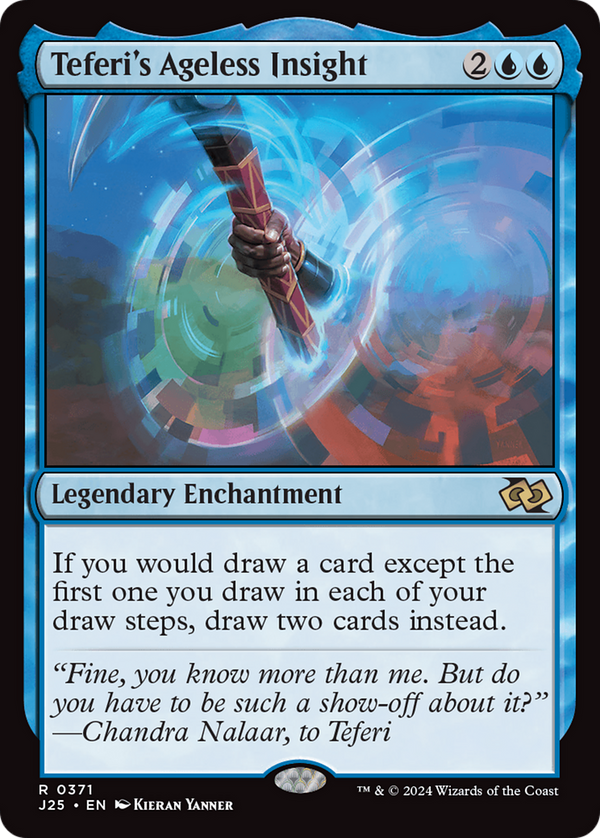 Teferi's Ageless Insight (371) [Foundations Jumpstart] - Deck Out Gaming