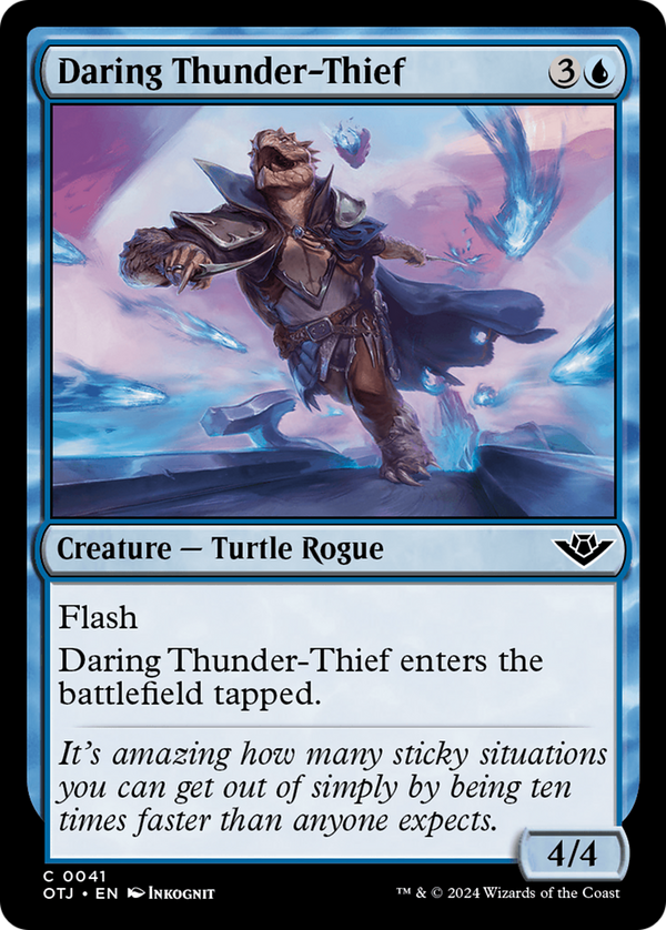 Daring Thunder-Thief (41) [Outlaws of Thunder Junction] - Deck Out Gaming