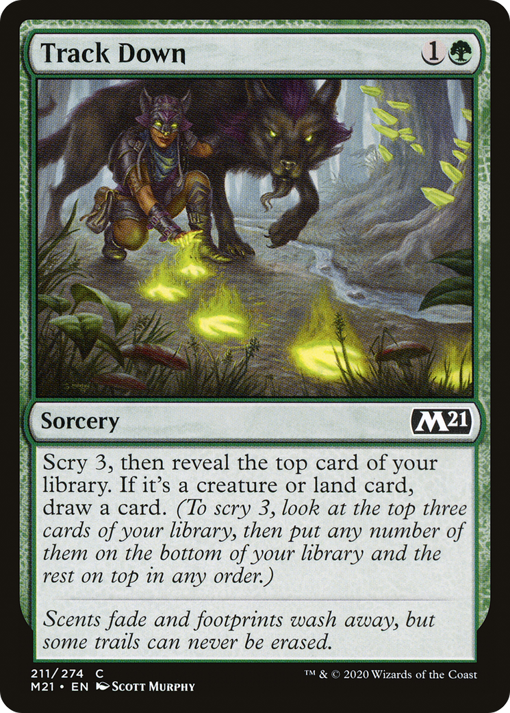 Track Down (211) [Core Set 2021] foil - Deck Out Gaming