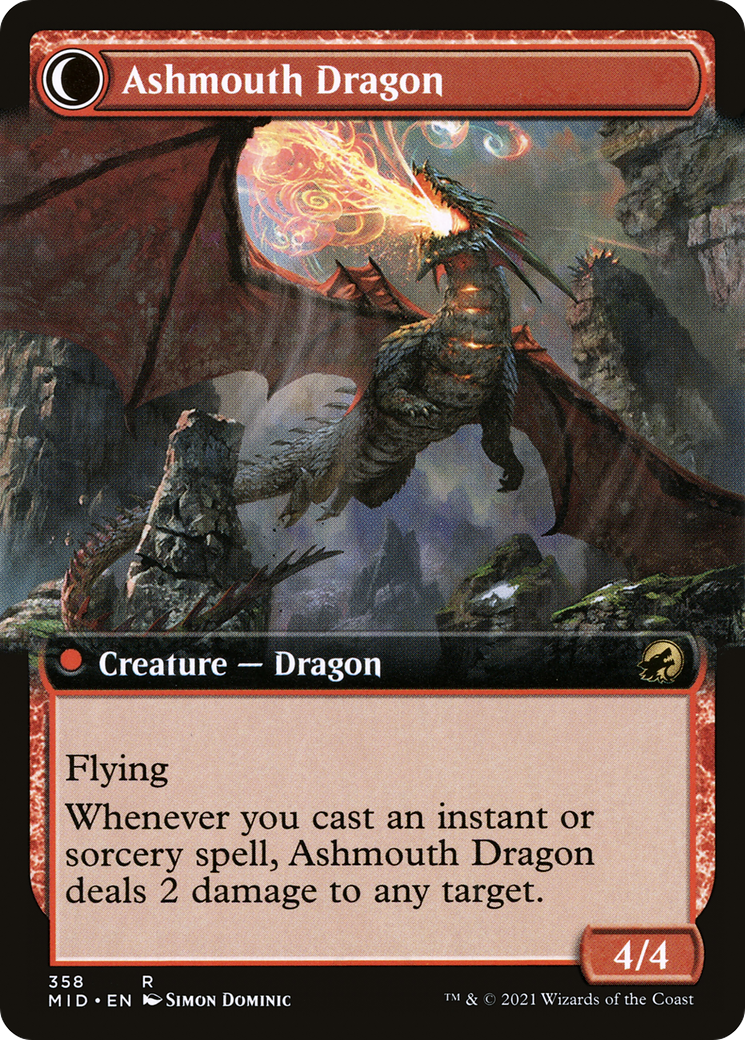Smoldering Egg (Extended Art) (358) [Innistrad: Midnight Hunt] - Deck Out Gaming