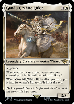 Gandalf, White Rider (290) [The Lord of the Rings: Tales of Middle-earth] - Deck Out Gaming
