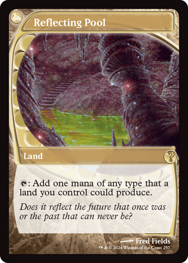 Reflecting Pool (Future Sight) (257) [Mystery Booster 2] foil - Deck Out Gaming