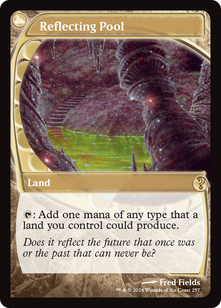 Reflecting Pool (Future Sight) (257) [Mystery Booster 2] foil - Deck Out Gaming