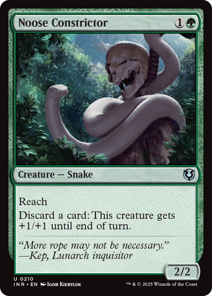 Noose Constrictor (210) [Innistrad Remastered] - Deck Out Gaming