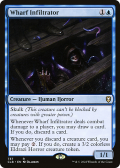 Wharf Infiltrator (737) [Commander Legends: Battle for Baldur's Gate] - Deck Out Gaming