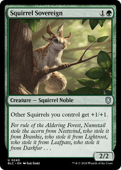 Squirrel Sovereign (240) [Bloomburrow Commander] - Deck Out Gaming