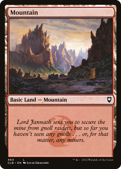 Mountain (464) (464) [Commander Legends: Battle for Baldur's Gate] - Deck Out Gaming