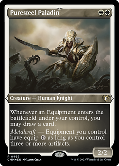 Puresteel Paladin (469) [Commander Masters] etched - Deck Out Gaming