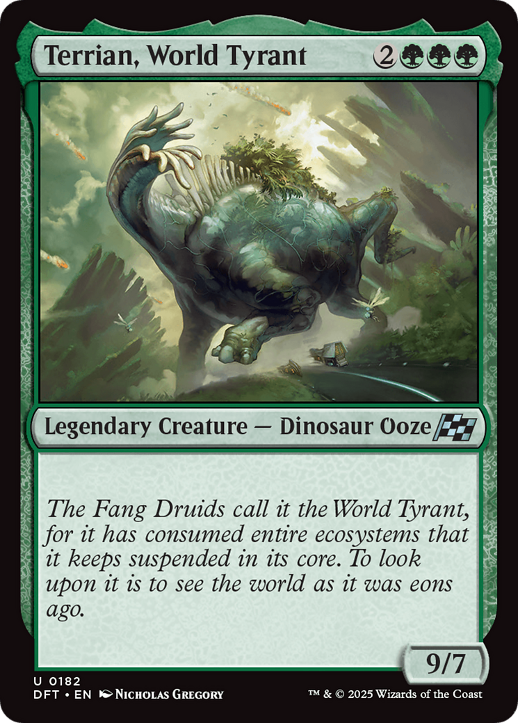 Terrian, World Tyrant (182) [Aetherdrift] - Deck Out Gaming