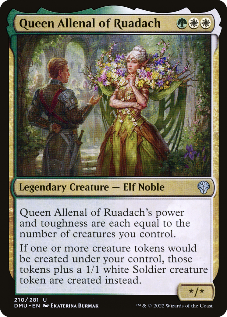 Queen Allenal of Ruadach (210) [Dominaria United] - Deck Out Gaming