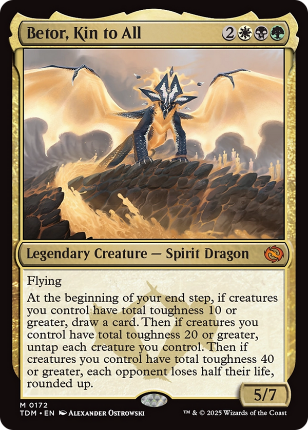 Betor, Kin to All (172) [Tarkir: Dragonstorm] foil - Deck Out Gaming