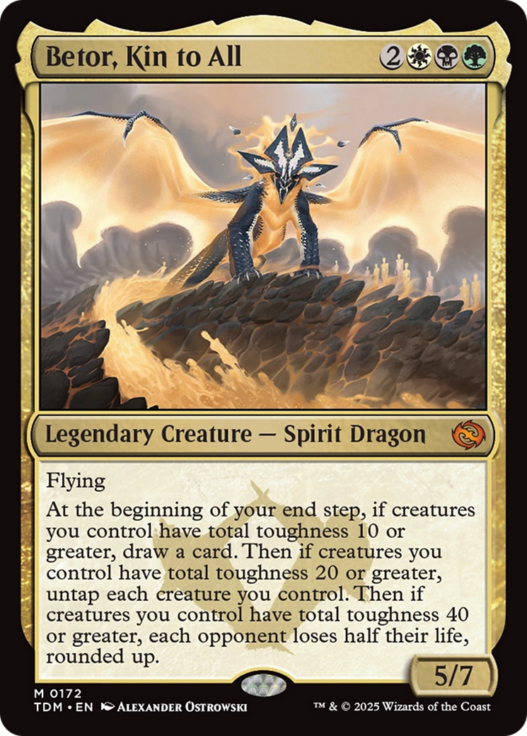Betor, Kin to All (172) [Tarkir: Dragonstorm] foil - Deck Out Gaming