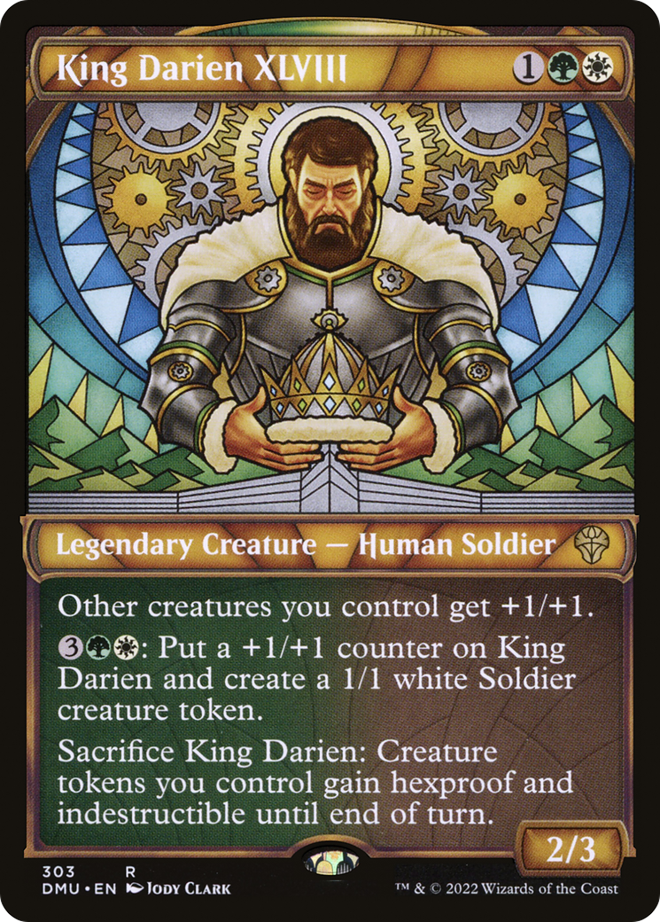 King Darien XLVIII (Showcase) (303) [Dominaria United] foil - Deck Out Gaming