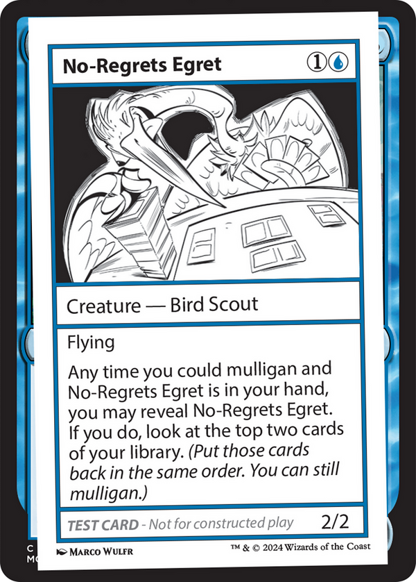 No-Regrets Egret () [Mystery Booster 2] - Deck Out Gaming