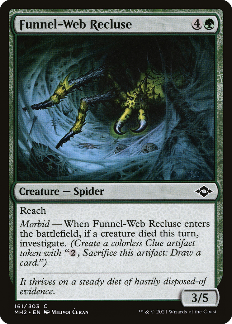 Funnel-Web Recluse (161) [Modern Horizons 2] foil - Deck Out Gaming