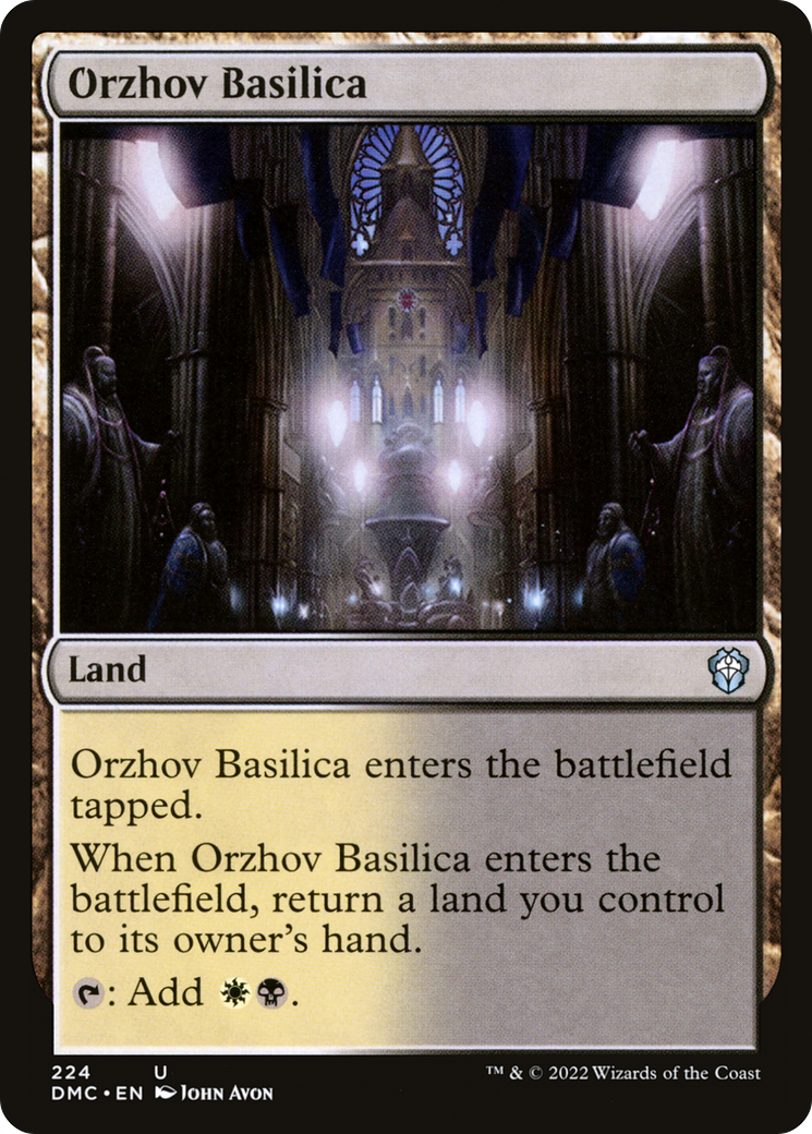 Orzhov Basilica (224) [Commander: Dominaria United] - Deck Out Gaming
