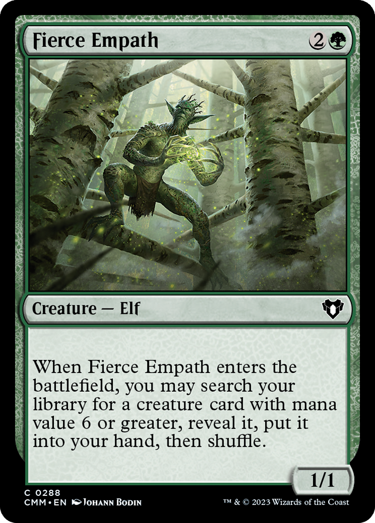 Fierce Empath (288) [Commander Masters] - Deck Out Gaming