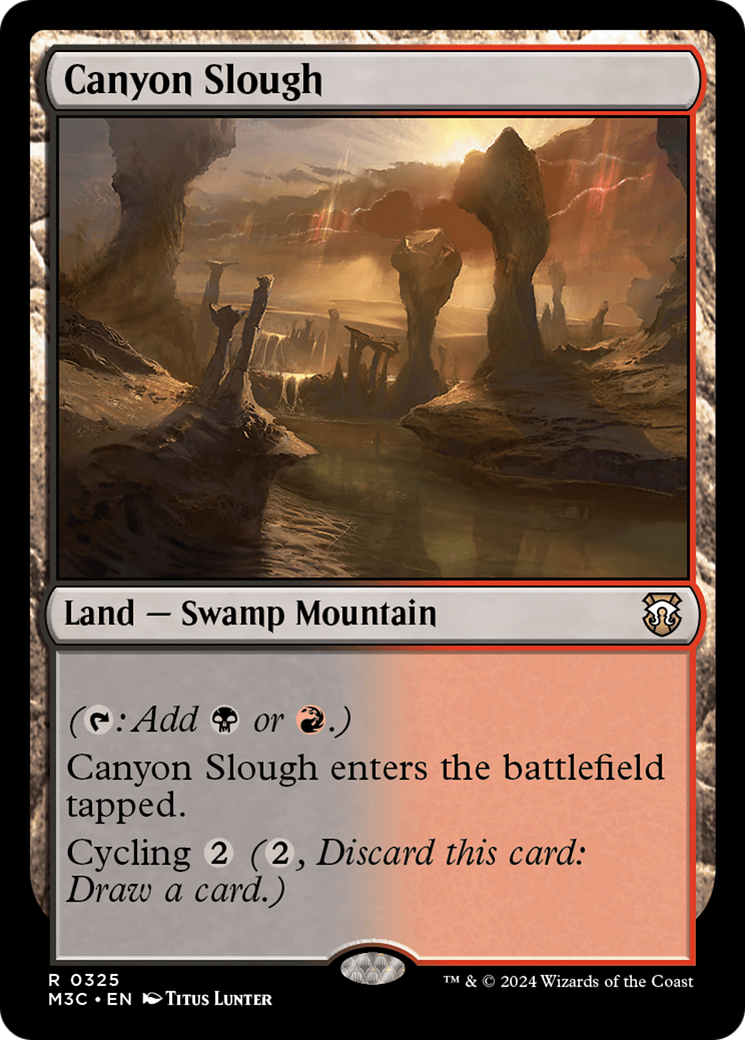 Canyon Slough (325) [Modern Horizons 3 Commander] - Deck Out Gaming