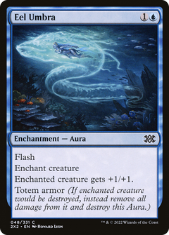 Eel Umbra (48) [Double Masters 2022] foil - Deck Out Gaming