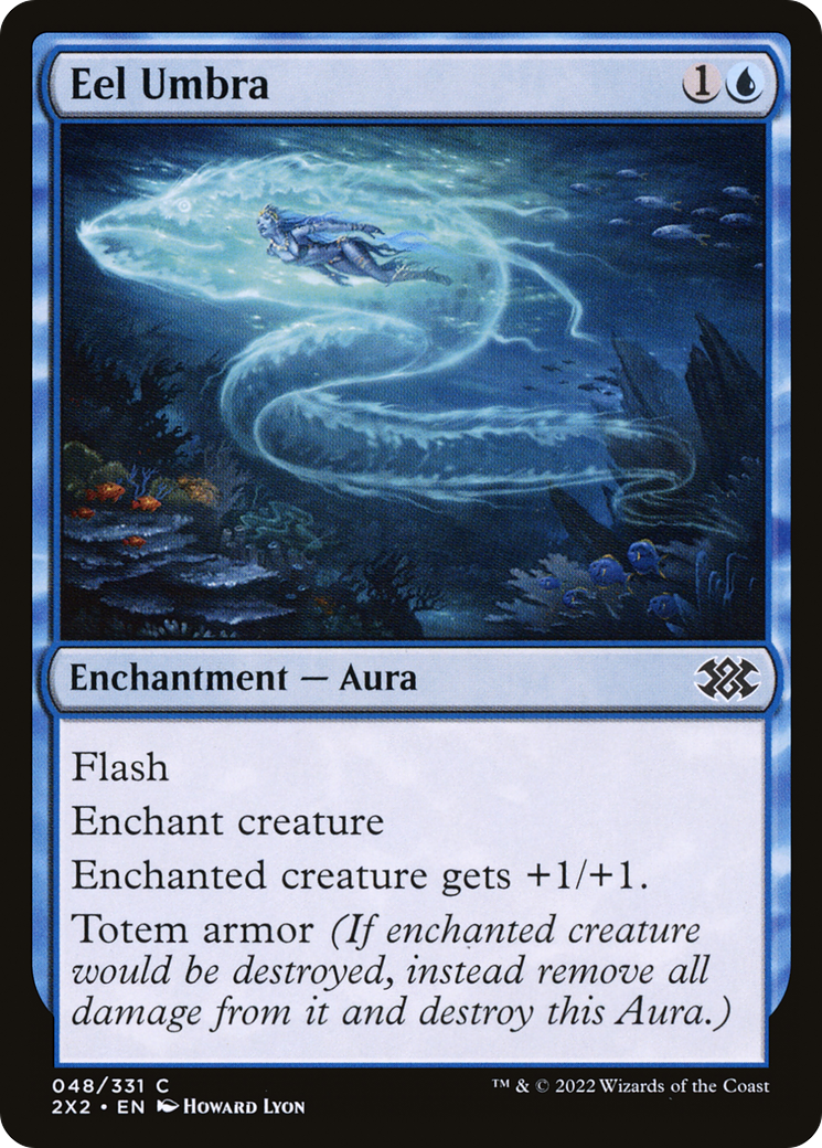 Eel Umbra (48) [Double Masters 2022] foil - Deck Out Gaming