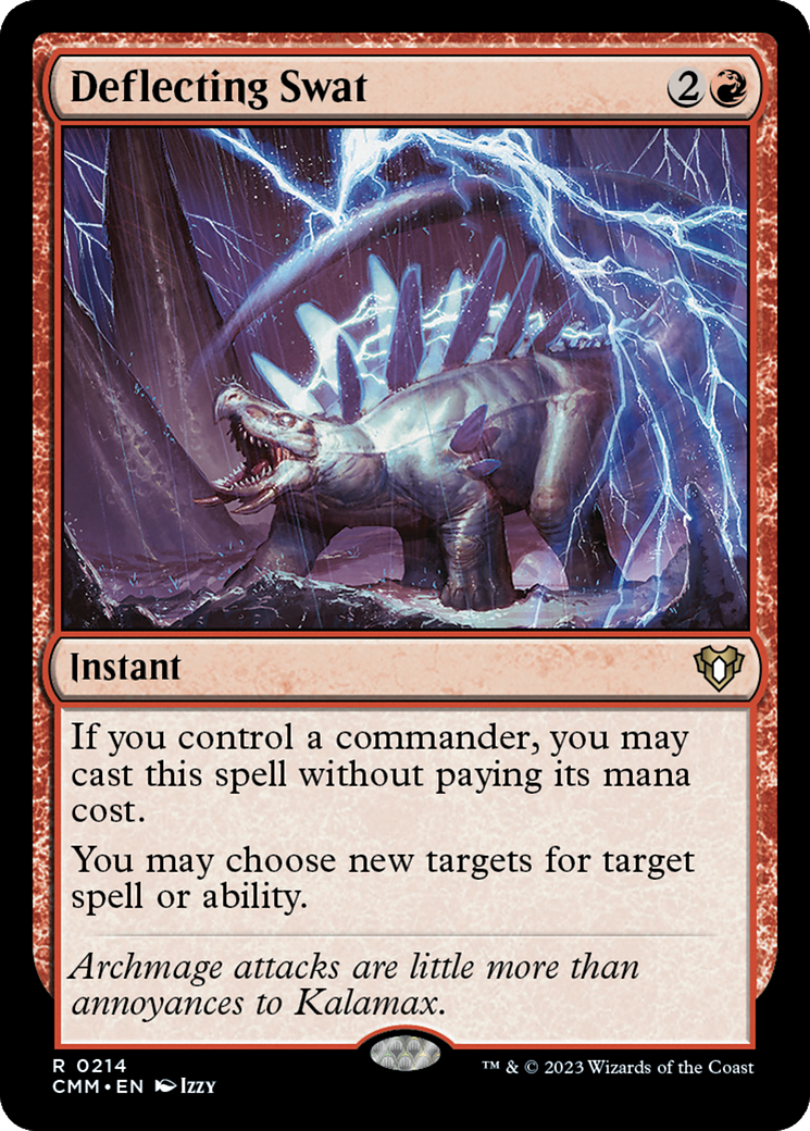 Deflecting Swat (214) [Commander Masters] - Deck Out Gaming