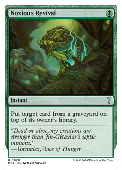 Noxious Revival (White Border) (70) [Mystery Booster 2] - Deck Out Gaming