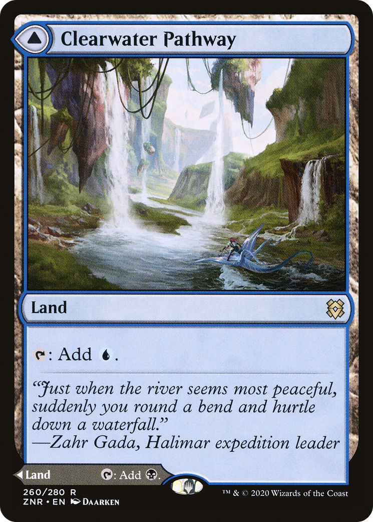 Clearwater Pathway (260) [Zendikar Rising] - Deck Out Gaming