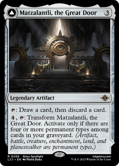 Matzalantli, the Great Door (256) [The Lost Caverns of Ixalan] - Deck Out Gaming