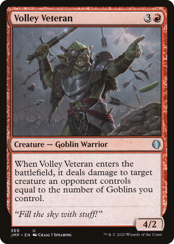Volley Veteran (369) [Jumpstart] - Deck Out Gaming