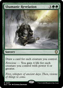Shamanic Revelation (237) [Bloomburrow Commander] - Deck Out Gaming