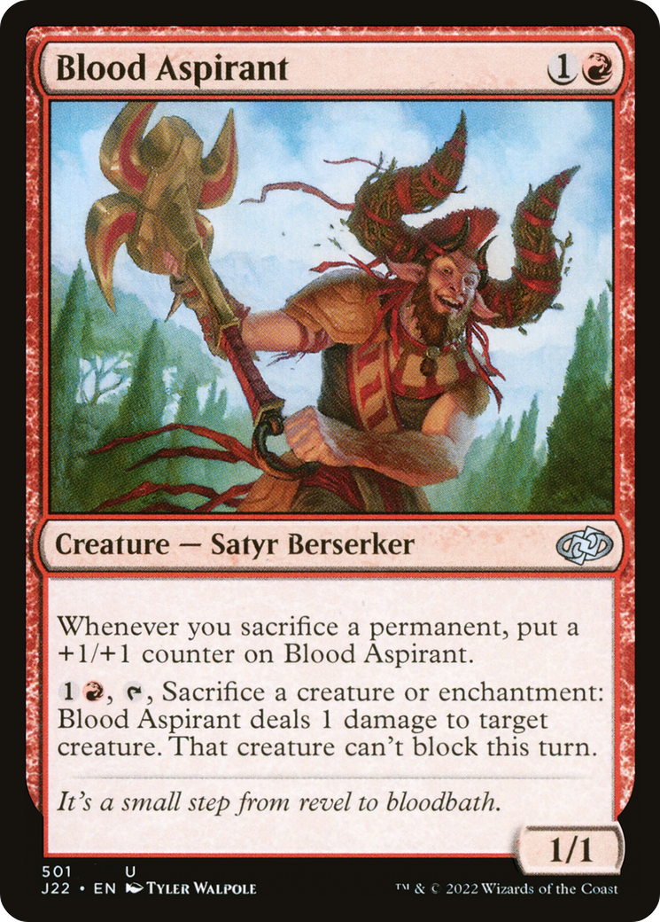Blood Aspirant (501) [Jumpstart 2022] - Deck Out Gaming
