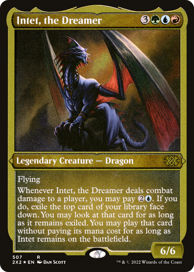 Intet, the Dreamer (Foil Etched) (507) [Double Masters 2022] foil - Deck Out Gaming