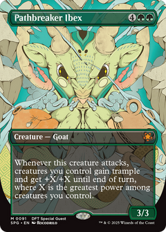 Pathbreaker Ibex (Borderless) (91) [Special Guests] - Deck Out Gaming