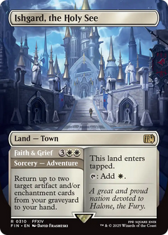 Ishgard, the Holy See // Faith & Grief (310) [FINAL FANTASY] foil - Deck Out Gaming