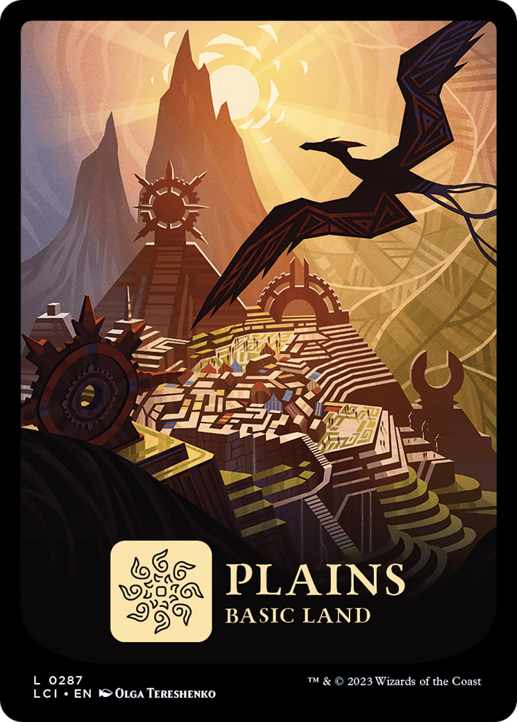 Plains (0287) (287) [The Lost Caverns of Ixalan] foil - Deck Out Gaming