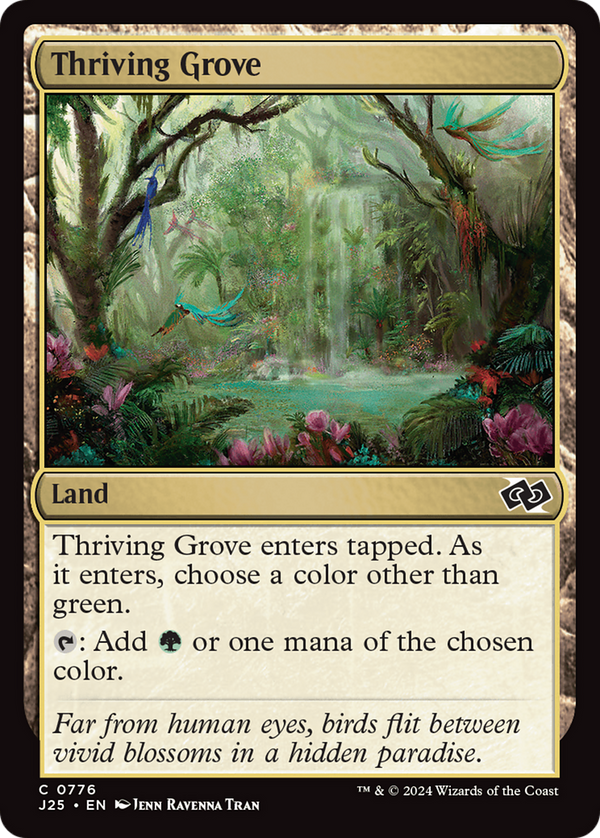 Thriving Grove (776) [Foundations Jumpstart] - Deck Out Gaming