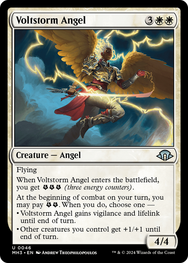 Voltstorm Angel (46) [Modern Horizons 3] foil - Deck Out Gaming