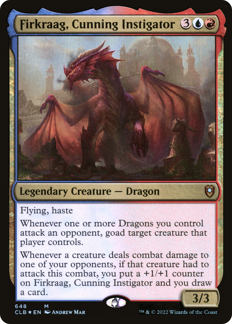 Firkraag, Cunning Instigator (648) [Commander Legends: Battle for Baldur's Gate] foil - Deck Out Gaming