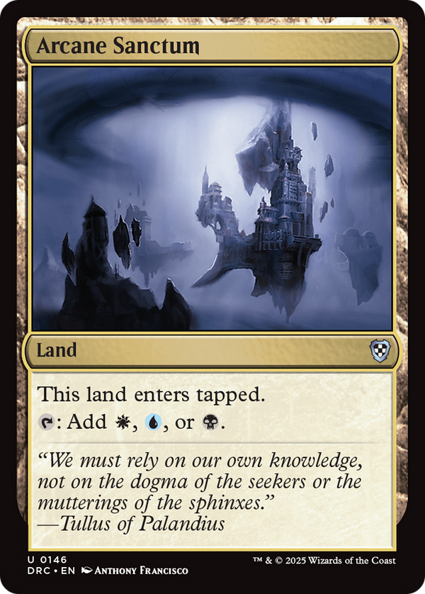 Arcane Sanctum (146) [Commander: Aetherdrift] - Deck Out Gaming