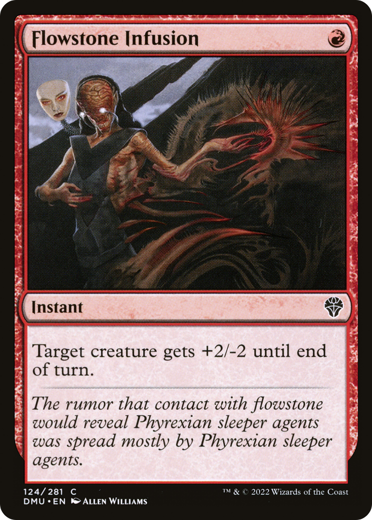 Flowstone Infusion (124) [Dominaria United] foil - Deck Out Gaming