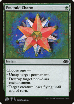 Emerald Charm (158) [Dominaria Remastered] foil - Deck Out Gaming