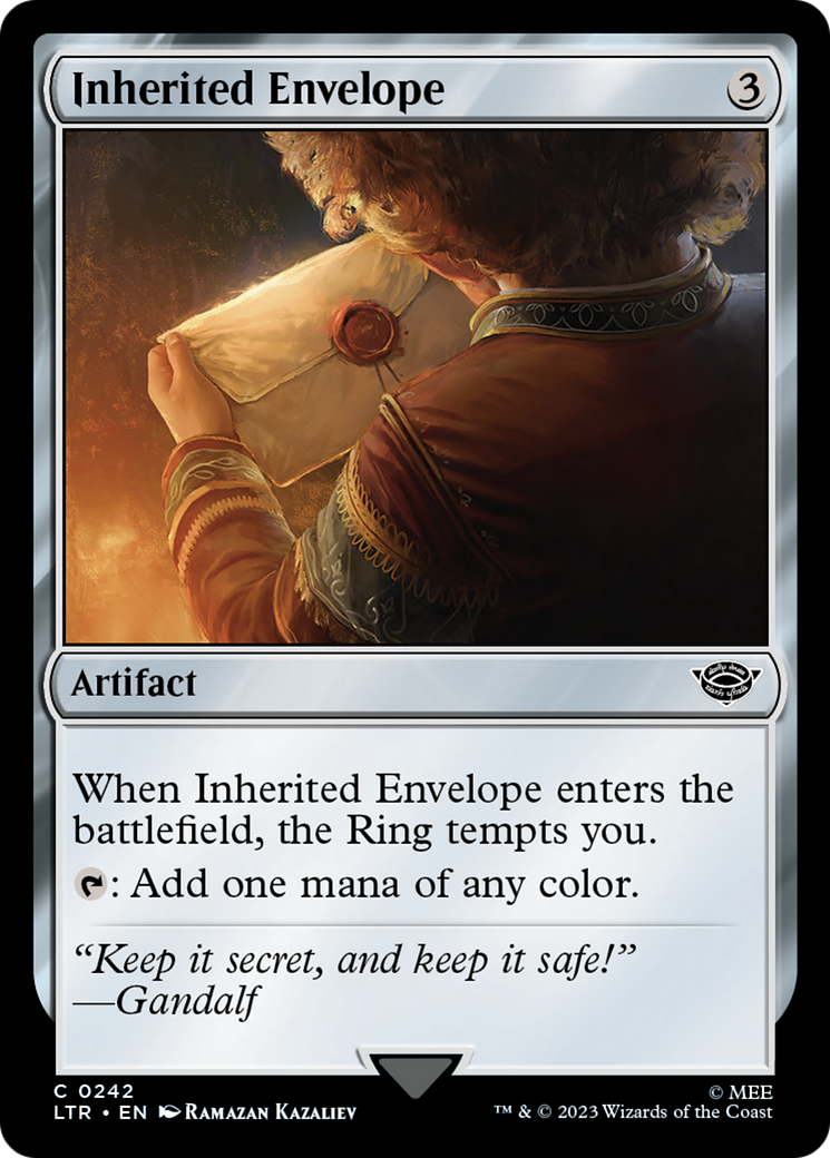 Inherited Envelope (242) [The Lord of the Rings: Tales of Middle-earth] - Deck Out Gaming