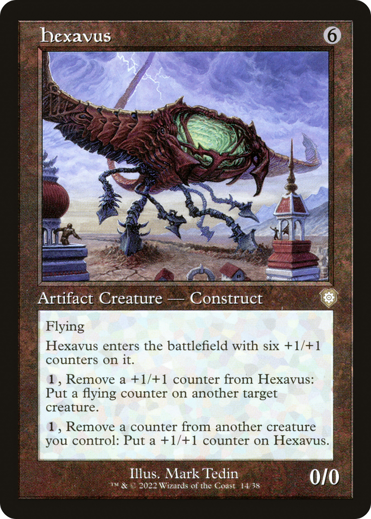 Hexavus (Retro Frame) (14) [The Brothers' War Commander] - Deck Out Gaming