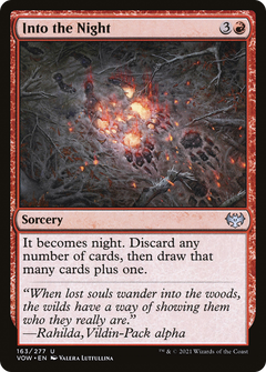 Into the Night (163) [Innistrad: Crimson Vow] foil - Deck Out Gaming