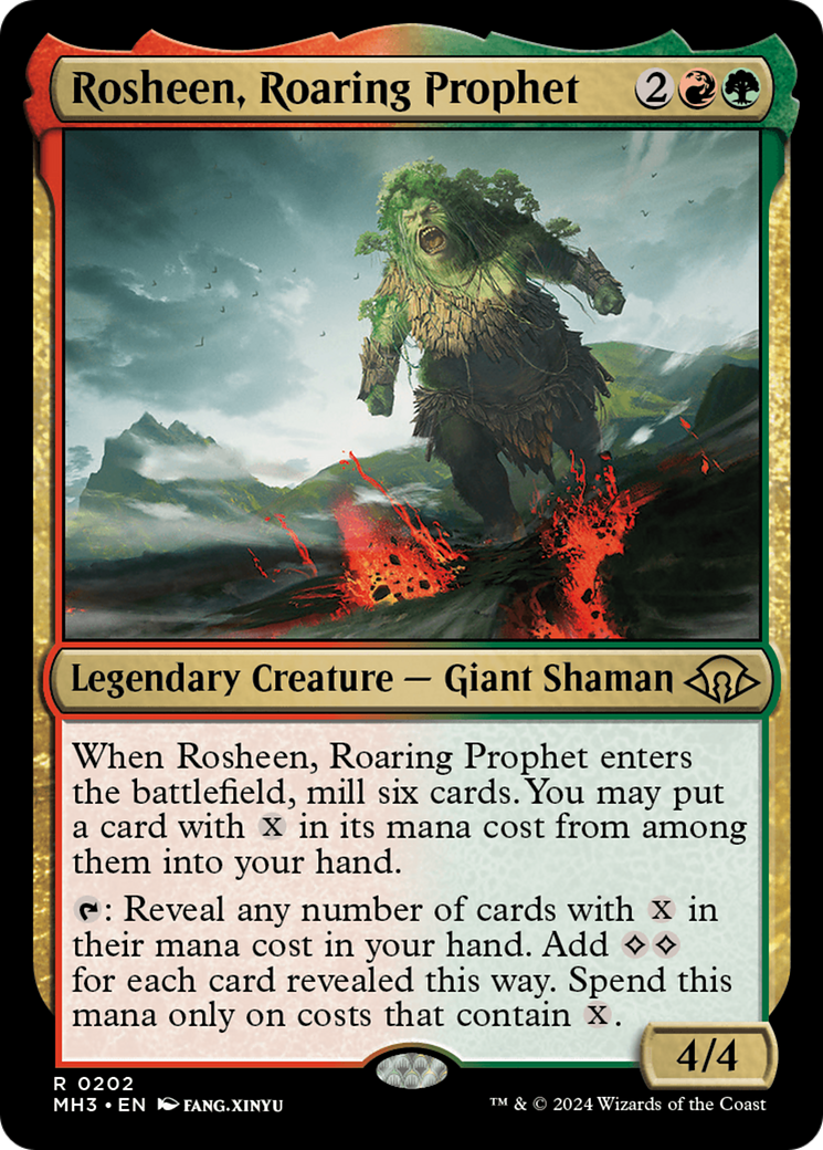 Rosheen, Roaring Prophet (202) [Modern Horizons 3] - Deck Out Gaming