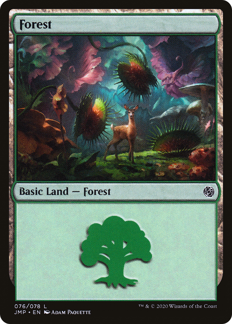 Forest (076) (76) [Jumpstart] - Deck Out Gaming