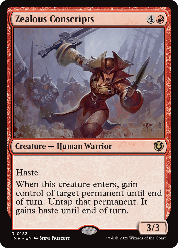Zealous Conscripts (183) [Innistrad Remastered] - Deck Out Gaming