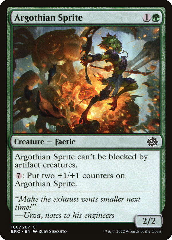 Argothian Sprite (168) [The Brothers' War] - Deck Out Gaming