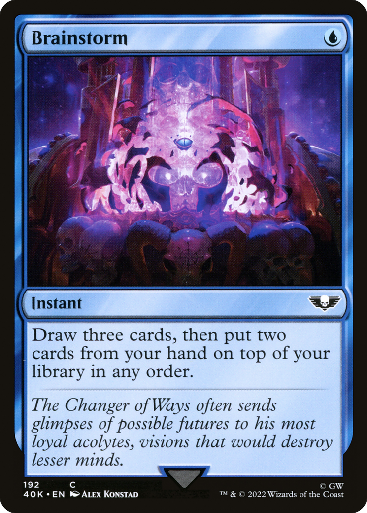 Brainstorm (192) [Warhammer 40,000 Commander] - Deck Out Gaming