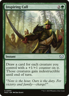 Inspiring Call (304) [March of the Machine Commander] - Deck Out Gaming